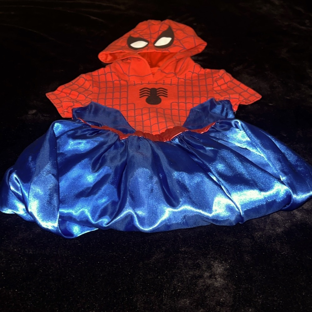Little Girls Spider-Man Dress